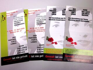 Ausstellung Rosenstraße Flyer