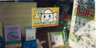 Noteingangaufkleber in Fechenheim